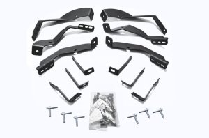 Chevrolet Silverado 2500HD Brackets for Side Steps - Go Rhino - OE Xtreme - `15-`19